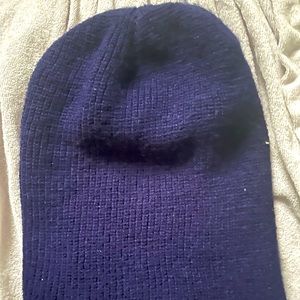 Navy blue beanie